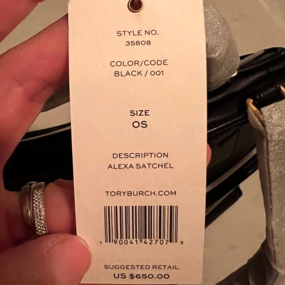 Beautiful satchel! Brand new! Leather is super soft. - Picture 5 of 5